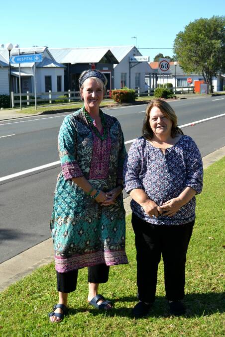 Rebecca Cameron and Sunnee Ord have been working with the Illawarra Shoalhaven Local Health District Board to have birthing services returned to Milton Hospital. Photo: Emily Barton.