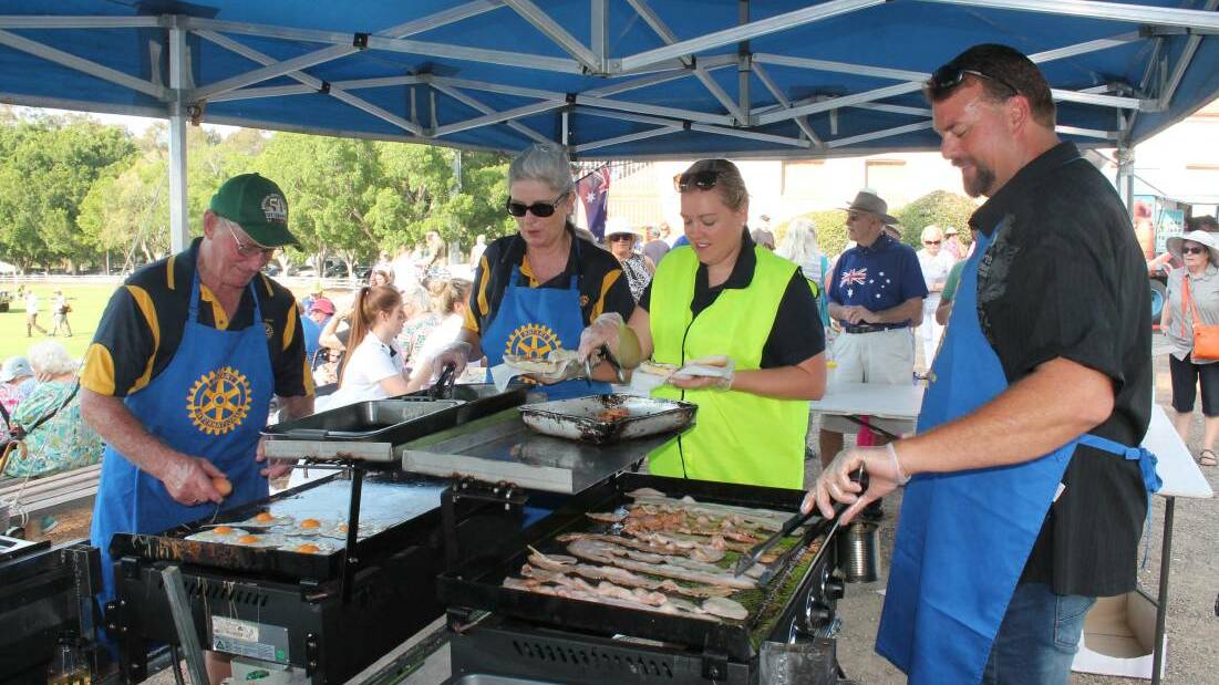 GREAT TIME: Take part in the Rotary Nowra's free breakfast and family entertainment at the Nowra Showground.
