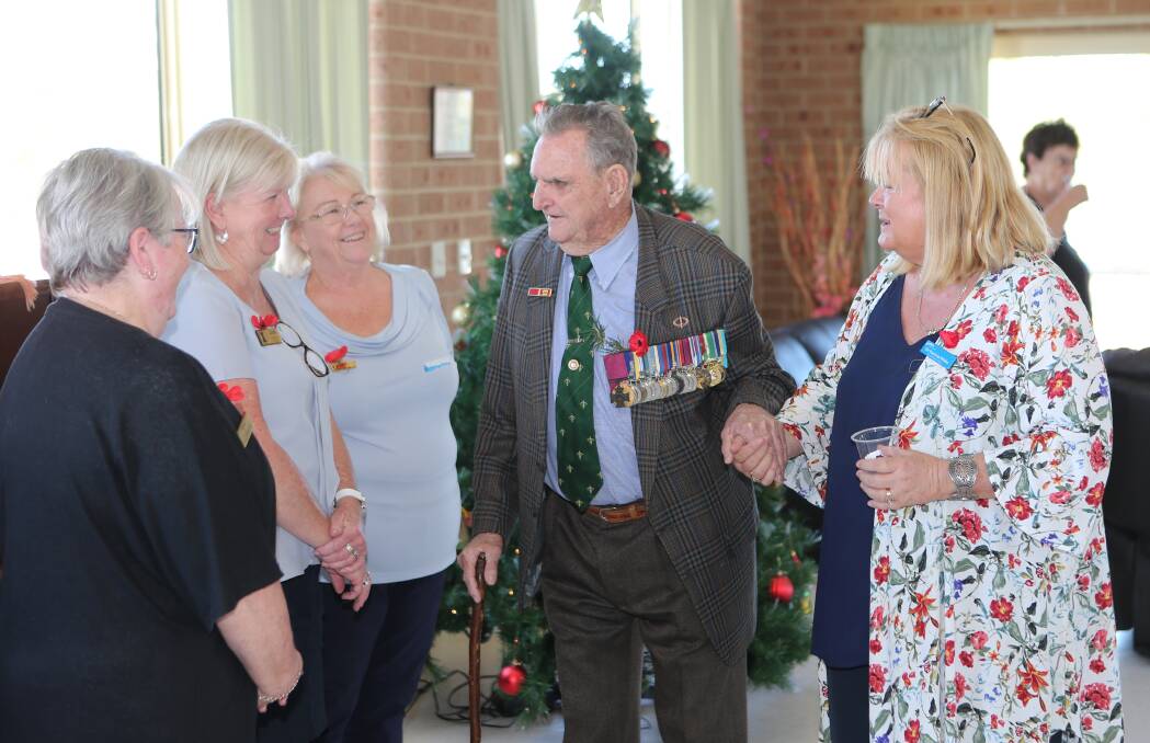 Keith Payne VC visits the Veterans and Community Respite Facility at the Inasmuch Community complex at Sussex Inlet.