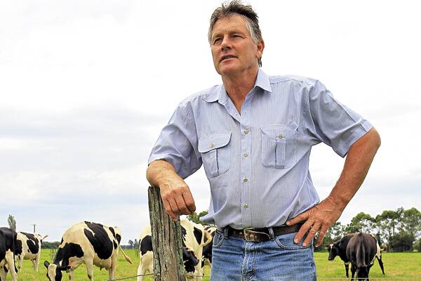 CONFIDENCE: NSW Fresh Milk and Dairy Advocate, Ian Zandstra has confidence in the future of the dairy industry..