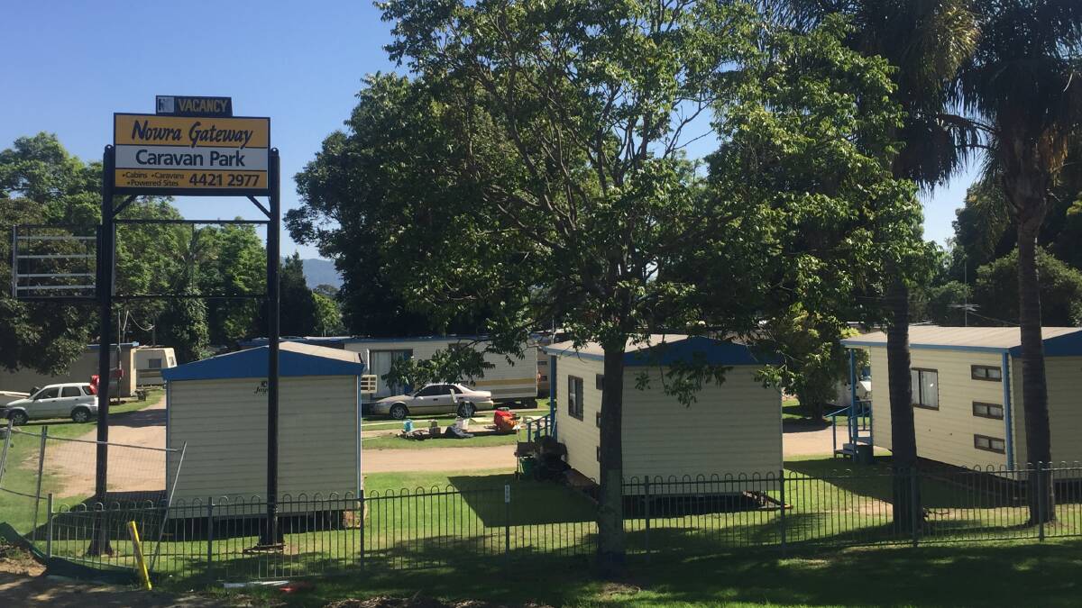 NEW LOOK: The Nowra Gateway Caravan Park adjacent to the Nowra Bridge, has been sold and is set to be redevopled.
