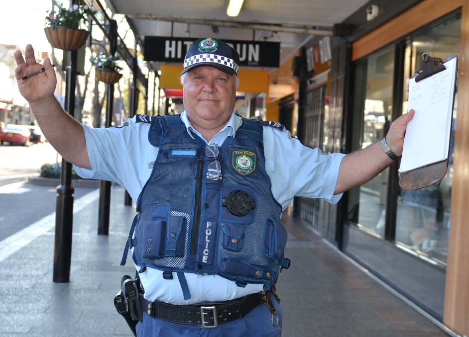 NSW Police Shoalhaven crime prevention officer Senior Constable Anthony Jory. 