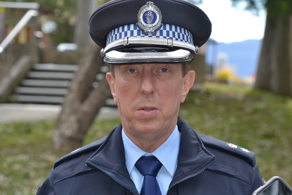 NO EXCUSE: South Coast Police District Commander and Region Sponsor for Domestic Violence, Superintendent Greg Moore says there is "no excuse for domestic and family violence".