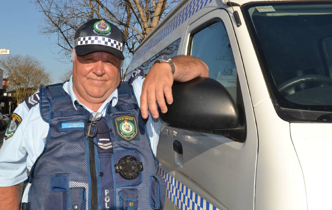 NSW Police Shoalhaven crime prevention officer Senior Constable Anthony Jory. 