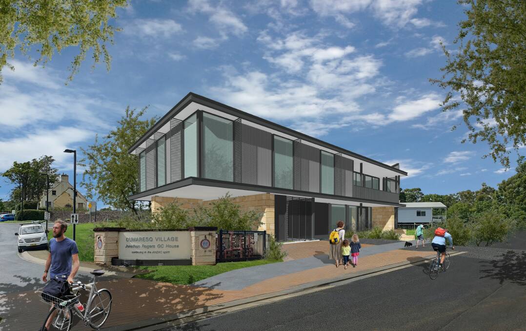 NEW FACILITY: An artists impression of what Nowras new Veterans Wellbeing Centre will look like. Image: RSL LifeCare
