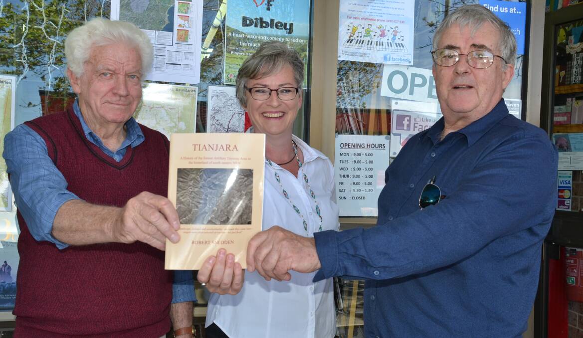 LAUNCH: Tianjara author Bob Snedden (left) and collaborator Cris George with Shoalhaven Mayor Amanda Findley at the book launch.