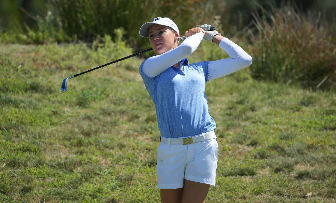 GREAT FORM: Mollymook Golf Club product Kelsey Bennett won the Tasmanian Open by 10 shots. Photo: Golf NSW