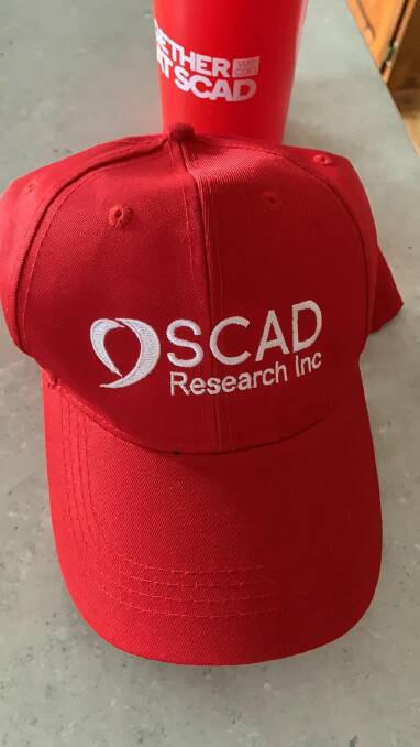 GET INVOLVED: If you can't walk you can still support SCAD by purchasing merchandise.
