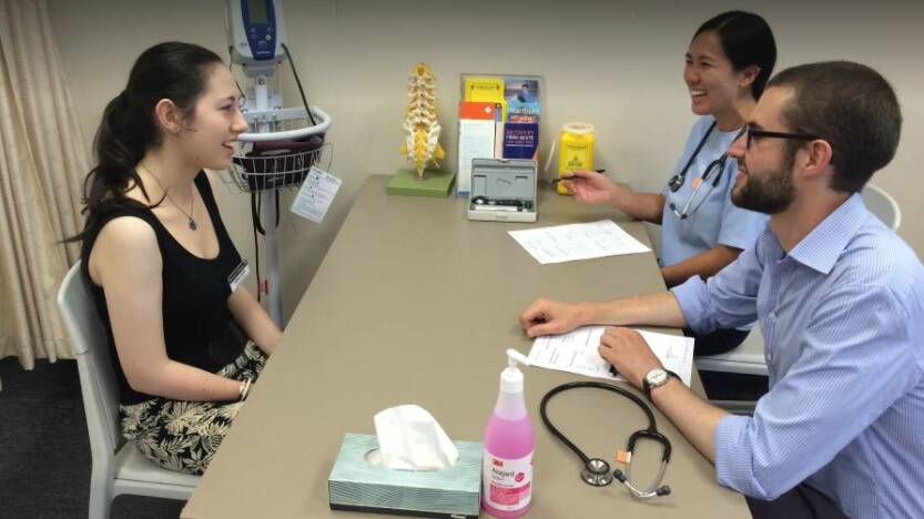 VOLUNTEERS: Shoalhaven medical students need volunteers to help practise their skills and hone their techniques in communication and examination. Image: Supplied
