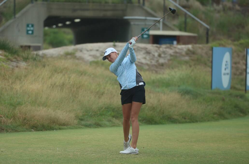 STAR: Milton's Kelsey Bennett dominated the Tasmanian Open to win by 10 shots. Photo: Golf NSW