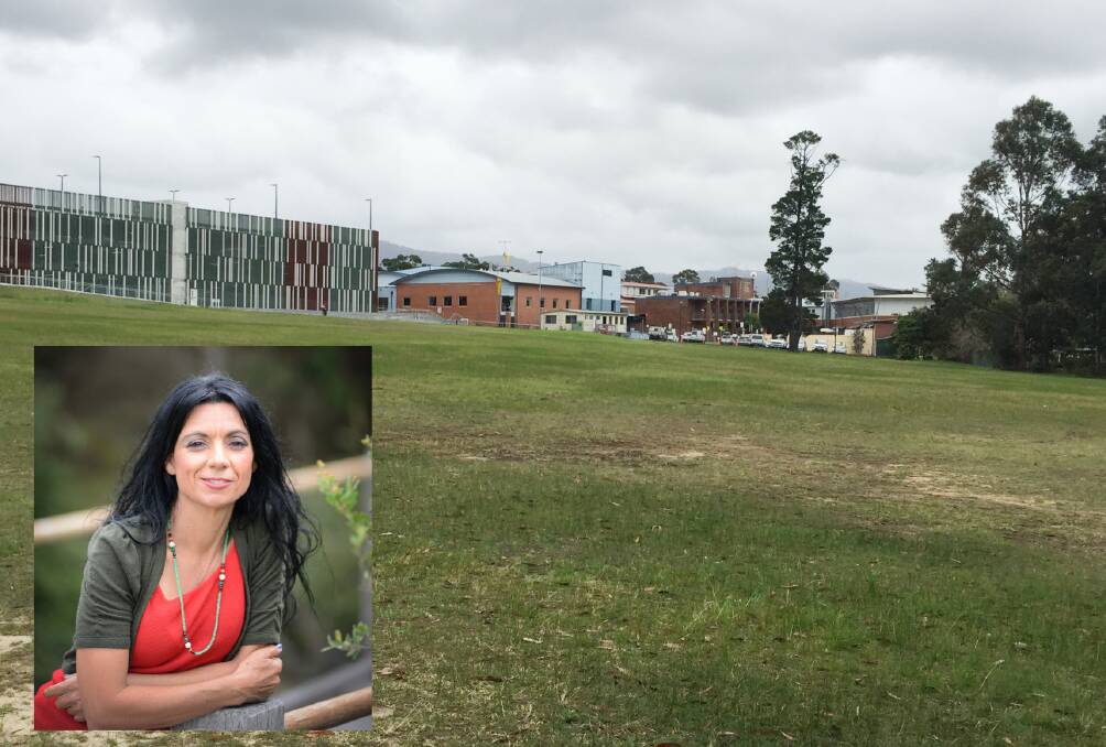 NEW SITE: Shoalhaven Councillor Nina Digigli believes Shoalhaven Hospital should be on a centralised greenfield site rather expanding onto Nowra Park.