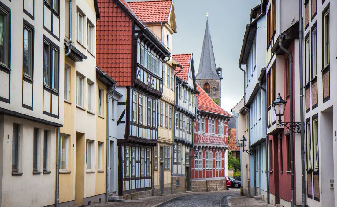 The urban layout of Quedlinburg has been virtually untouched for more than 700 years.
