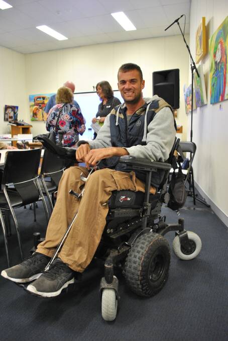 IMPROVING CARE: Kings Point resident Cameron McMullen says the National Disability Insurance Scheme has improved his quality of life by having more support for chores and errands.