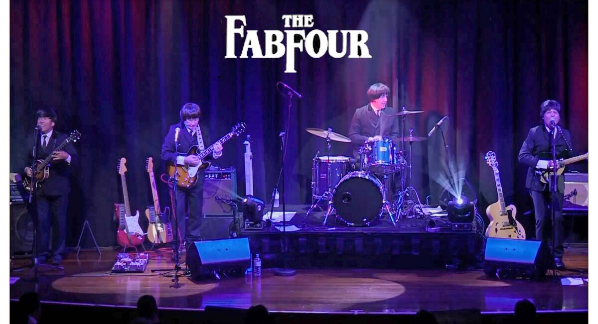 The FabFour will play at Mollymook Beach Bowling and Recreation Club on Saturday, October 27. Picture: supplied.