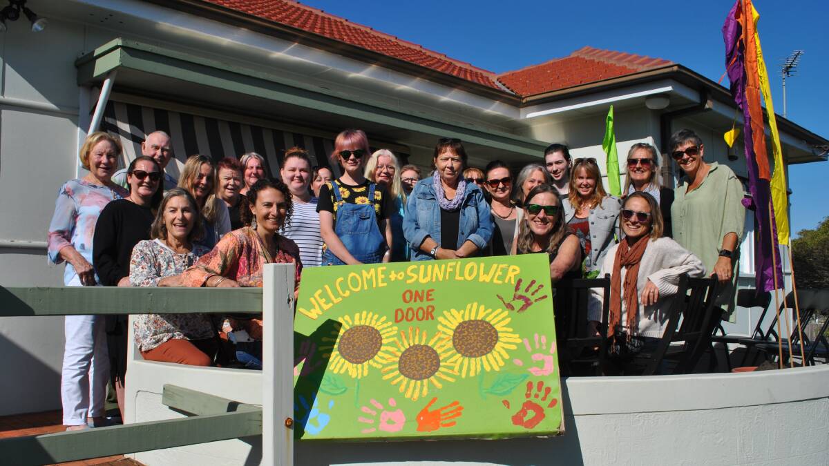 Sunflower House program participants and staff shared a farewell lunch to celebrate the success of the centre since 2007.