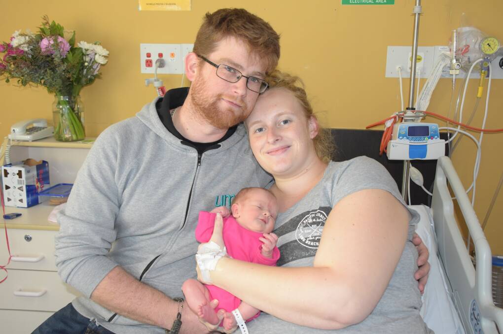 Emily and Steve Diven have named their first child, a daughter Ruby Margaret.