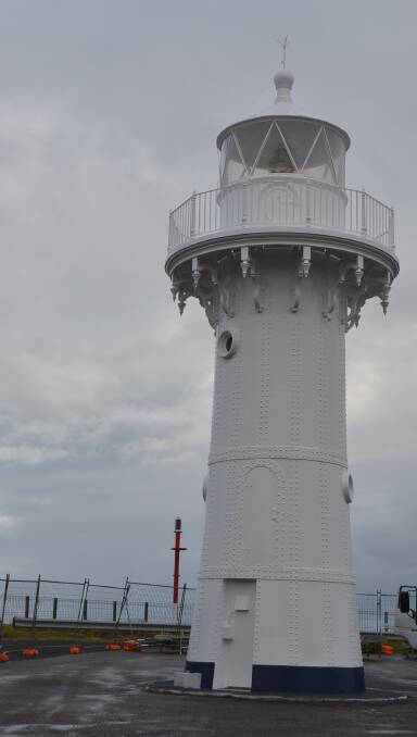 FRESH LICK: Repainting of Warden Head Lighthouse has been completed.