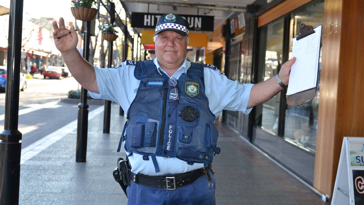 NSW Police Shoalhaven crime prevention officer Senior Constable Anthony Jory.