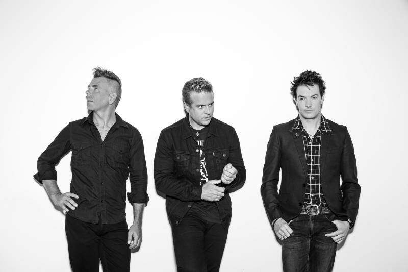 Australian punk rock three-piece The Living End will play at the Marlin Hotel in January. Picture: Roundhouse Entertainment.
