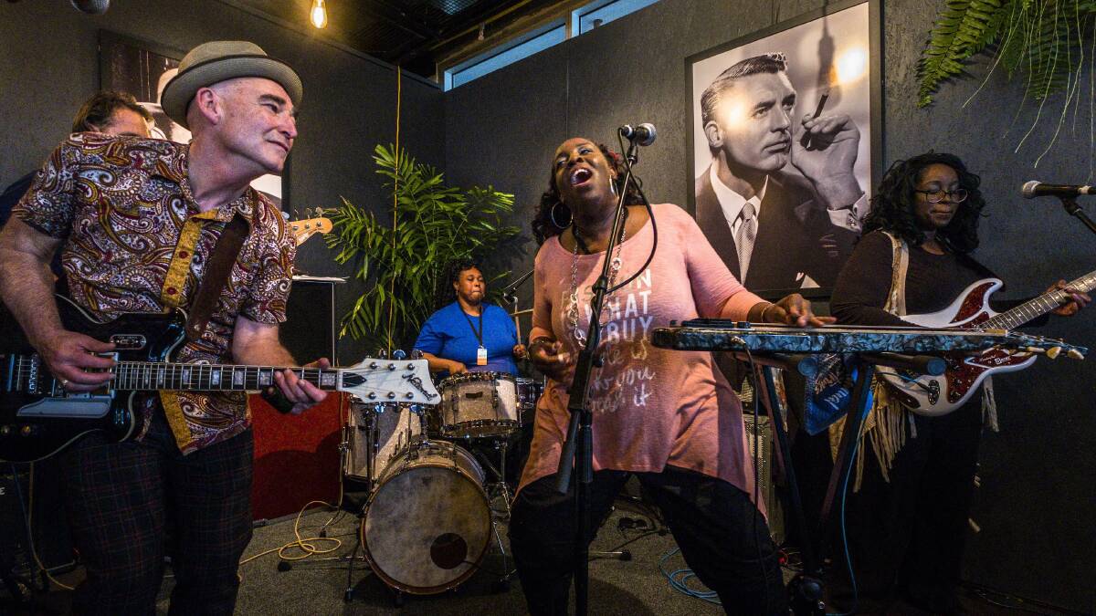 MATCH MADE IN HEAVEN: Australian slide guitarist Dom Turner and USA vocalist Nikki D Brown have collaborated to form The Turner Brown Band. Picture: supplied.