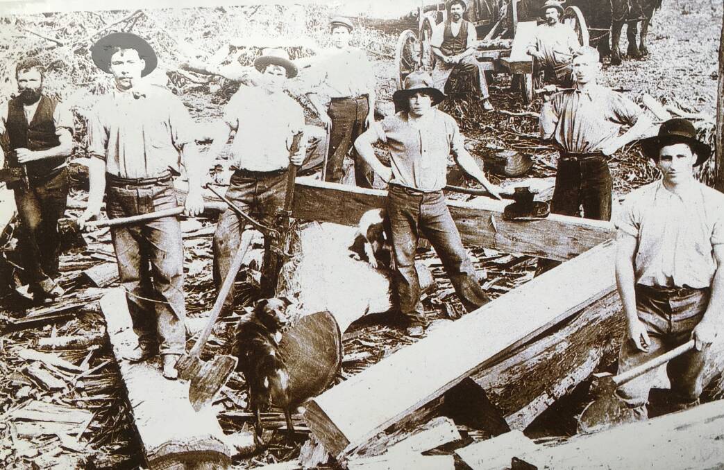 Stories of timber workers from Conjola in the north, to Bawley Point, Kioloa and Termeil in the south, and west to Brooman, Flatrock, and Shallow Crossing feature. Picture: supplied.