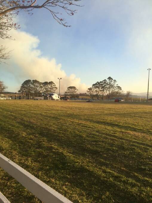 Milton Showground on Thursday, August 16. Picture: Facebook/Camping at Milton Showground.