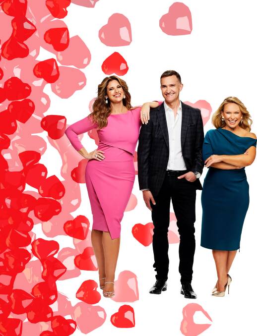 Married at first sight relationship experts Alessandra Rampolla, John Aitken and Mel Schilling.
