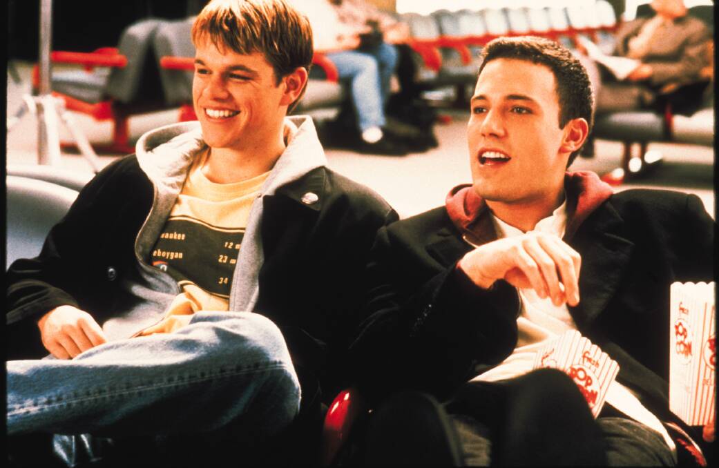 Matt Damon, left and Ben Affleck in Dogma. Picture: Supplied