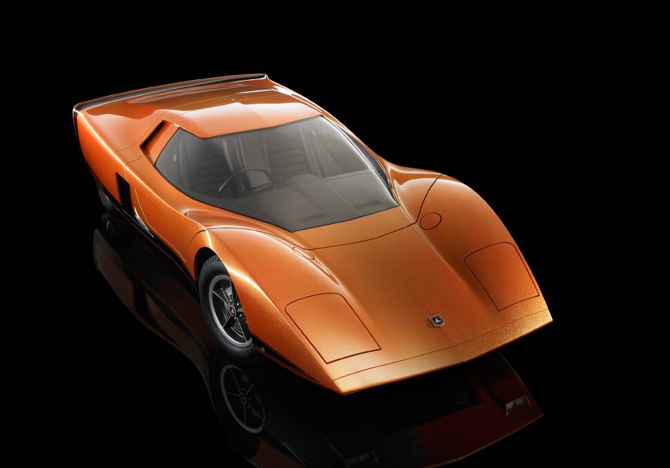 The Holden Hurricane concept car from 1969, part of the Holden collection.