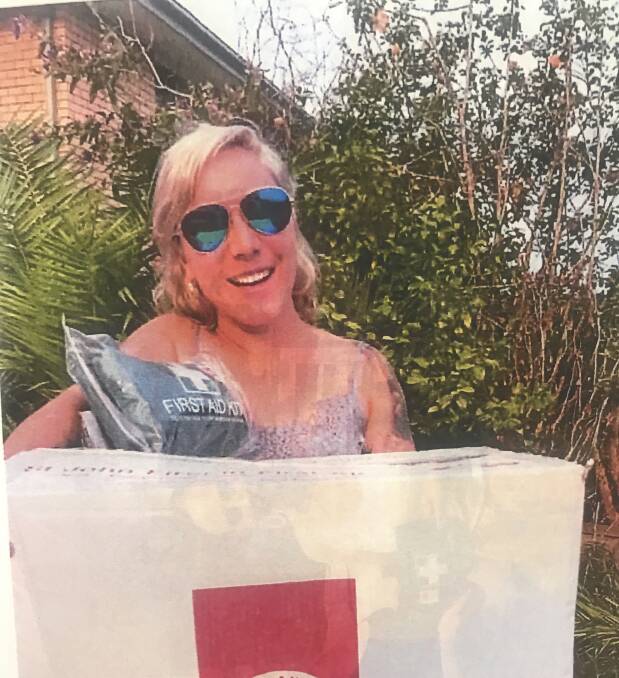 Krystal Jansen-Young, who started a clothing drive for bushfire victims on Christmas Eve last year. Picture: Supplied