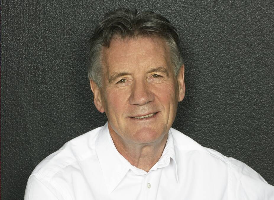 Simply stunned: Michael Palin said he feels "incredibly lucky" to have had such a diverse career, from Monty Python to travelling the world. Photo: John Swannell