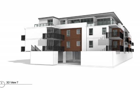 DESIGN: An example of what a unit block would look like in the development. Image: supplied. 