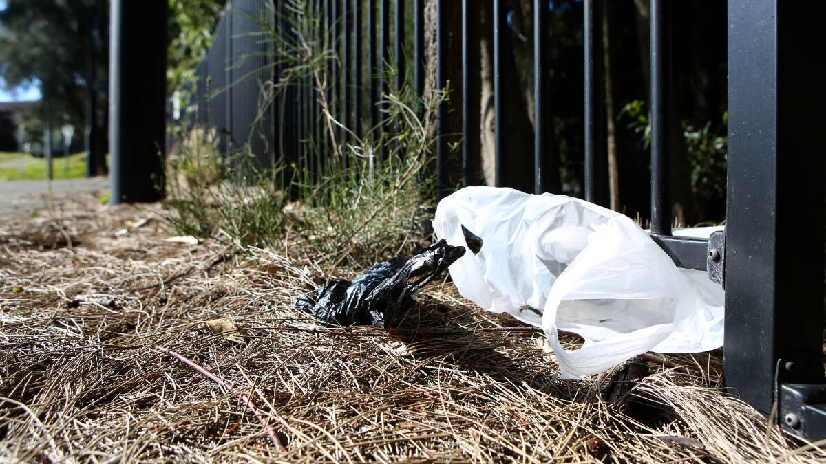 More than four billion single-use plastic bags are used in Australia each year. Photo: James Alcock. 
