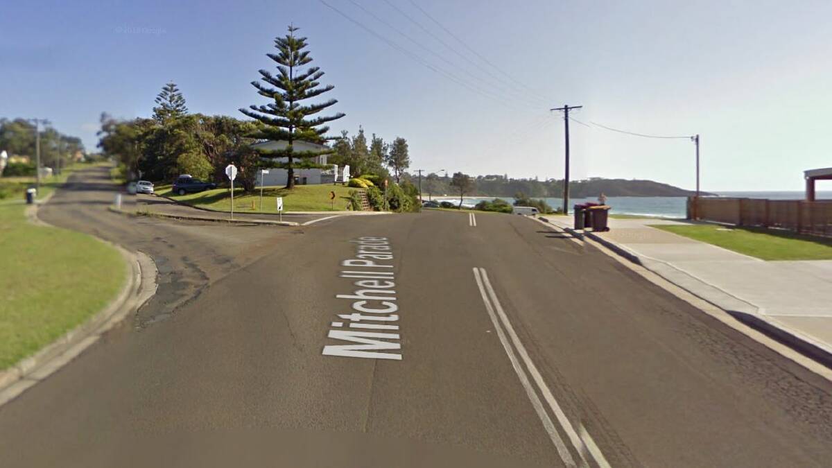 SAFETY: A roundabout is planned for the southern intersection of Mitchell Parade and Donlan Road, Mollymook. Image: Google Maps.