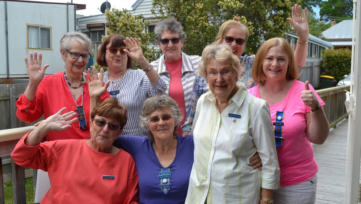 HOORAY: Member of the Milton Ulladulla CWA celebrate the legalisation of medicinal cannabis use and growth in NSW. Sandy Aurieli, middle front and Joan Clark, back left.