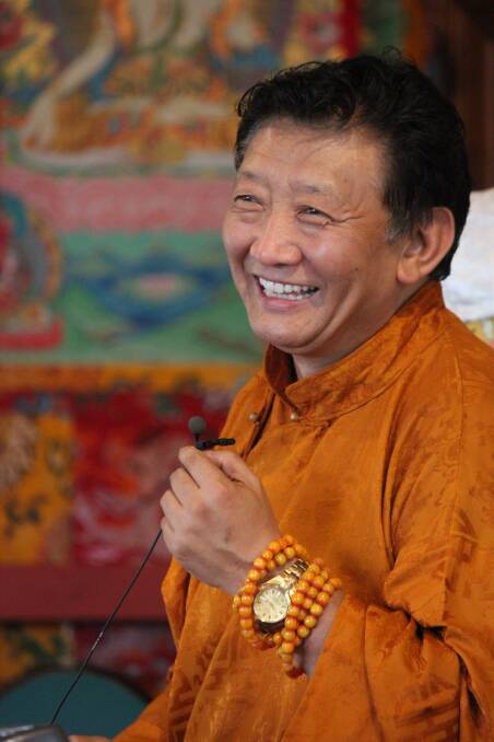 WISDOM: Lama Choedak Rinpoche will give a talk at Ulladulla High School this Friday night to discuss student wellness and stress management techniques. Image: supplied.