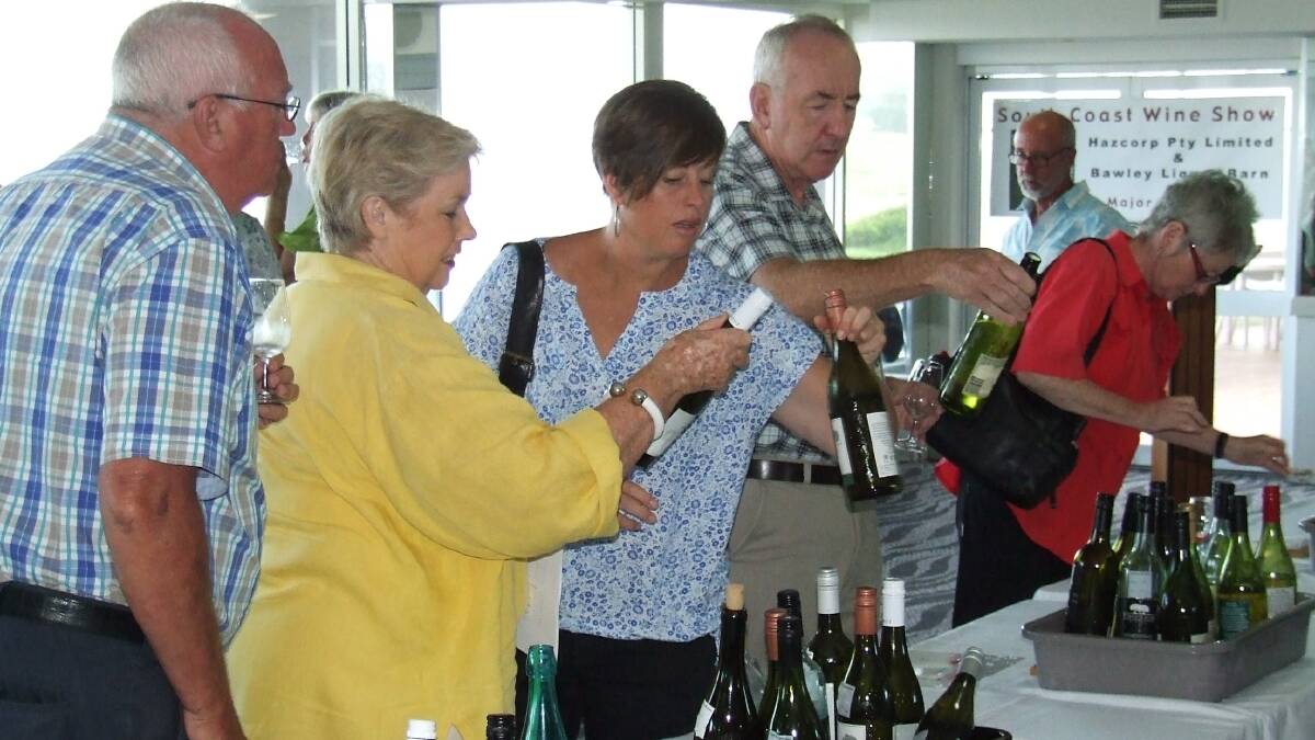 VINO: Guests enjoy the South Coast Wine Show 2015 public tasting event. 