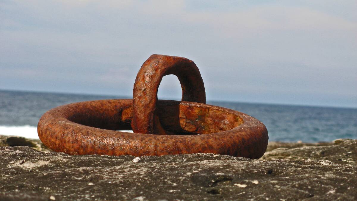The stolen rings at the Bawley Point Gantry were similar to these pictured. Image: Liza Butler. 