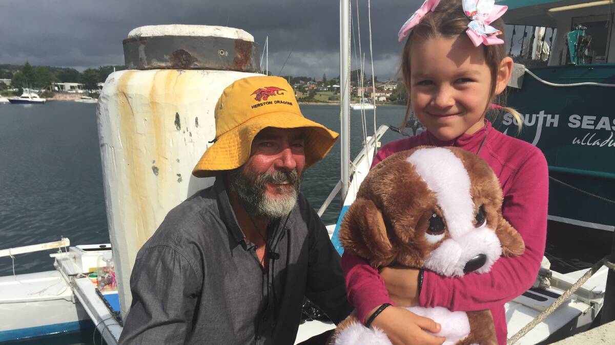 TOGETHER: Alan and Que Langdon pictured on Thursday, January 12 at Ulladulla Harbour.