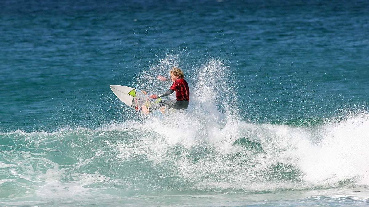 Surfers endure four seasons in one week