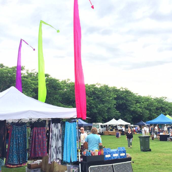 POPULAR: Forty-four stall holders flocked to the Milton Markets on the weekend. Photo: Susie Greentree. 