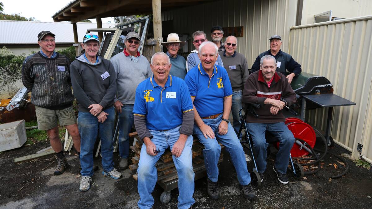 APPLY NOW: Narooma Men's Shed received the $10,000 grant last year. 

