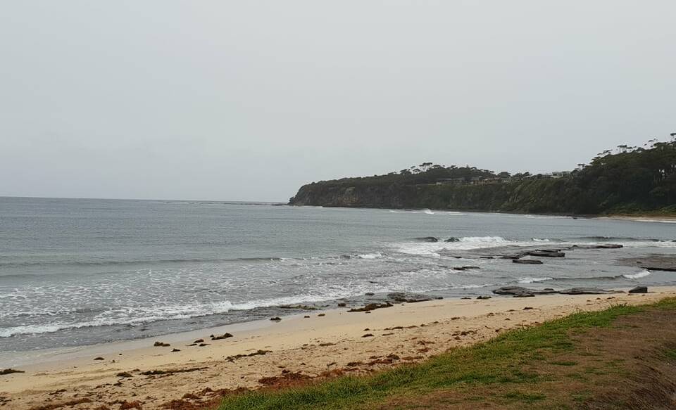 CALM BEFORE THE STORM: Hazardous conditions are set to hit the coast, including Mollymook, later today. 