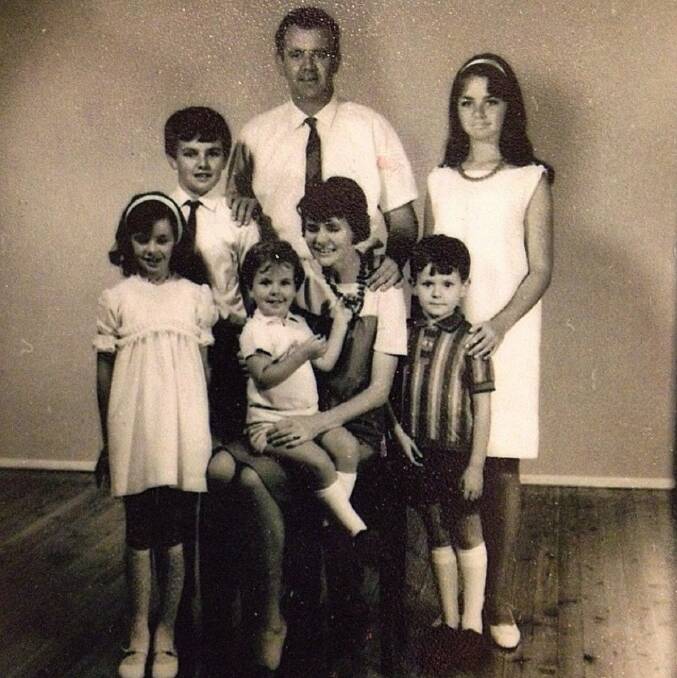 FAMILY: Doug and Joan welcomed their five children between 1952 and 1965.