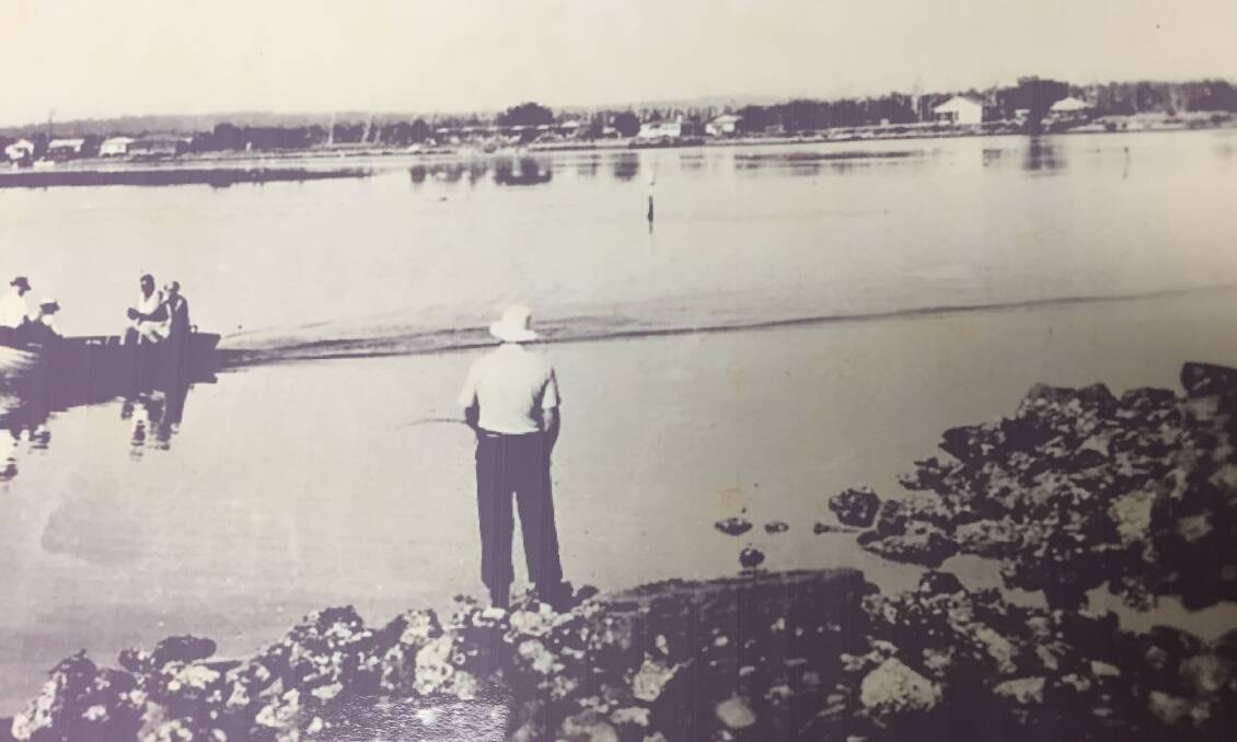 RIVER'S TIES: The Crookhaven River in Greenwell Point was to be where the "father of the Shoalhaven oyster industry" George Haiser secured the township's first oyster lease. Photo by Shoalhaven Historical Society. 