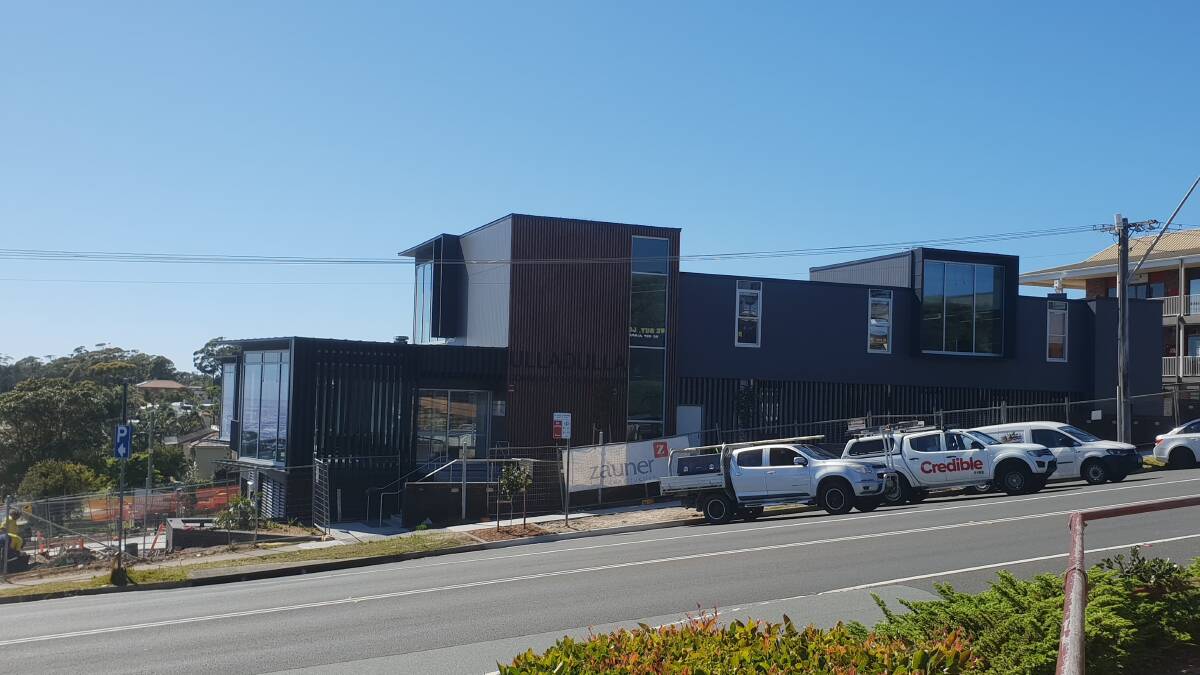 You can't miss the new building at 130 Princes Highway, Ulladulla. 