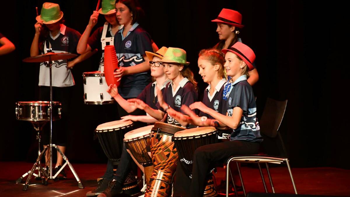TALENT: Ulladulla Public School students impress at last year's event. This year's Solo Dance, Vocals, Instrumental Sections and Speech and Drama will be held at the Nowra School of Arts. Photo: City of Shoalhaven Eisteddfod. 