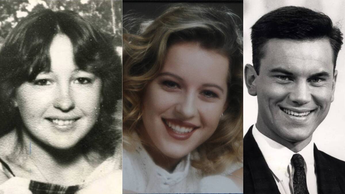 Unsolved: Jackie-Lee Walsh, Rachelle Childs and Ross Warren.