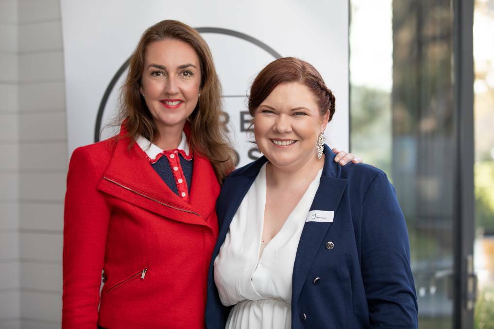 LOOKING AHEAD: Shoalhaven Business Chamber president Jemma Tribe (left) said there is plenty in the federal budget for local businesses.