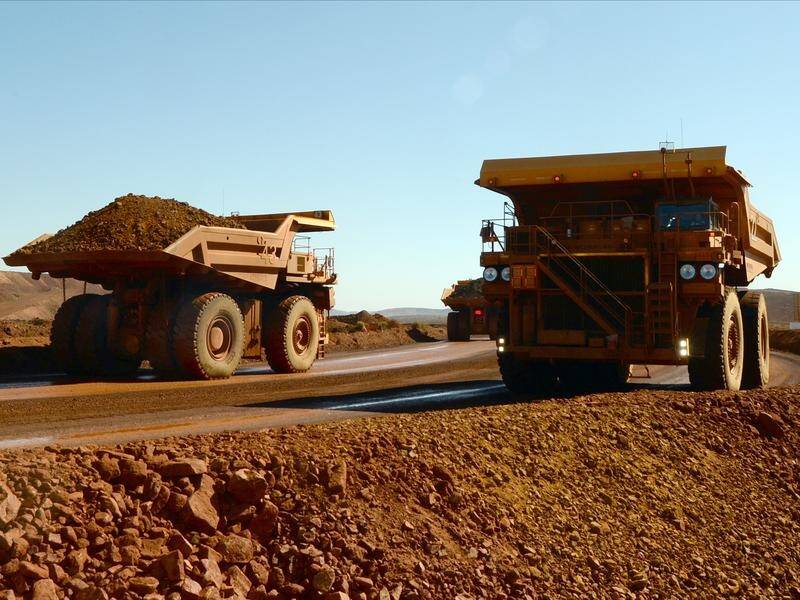 Iron ore exports accounted for over a third of all exports from Australia in October, figures show.